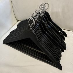 Premium Black Hangers