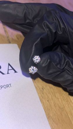 Moissanite Stud Earrings
