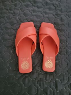 Ladies Burn Orange Sandals by Vince Camuto size 7