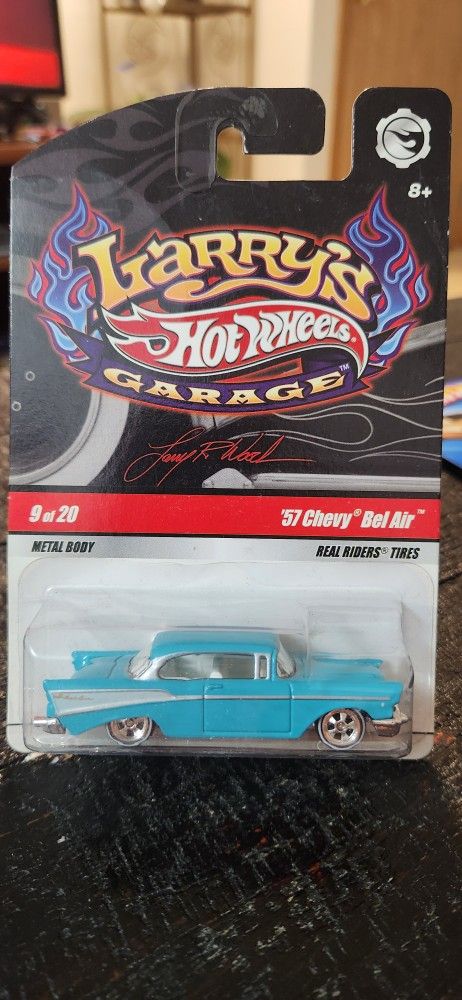 Hot Wheels Larry's Garage 57 Chevy Bel Air!
