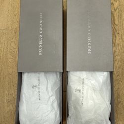 2 Brunello Cucinelli Box empty Large Shoes Sneakers Storage Replacemnt Gift