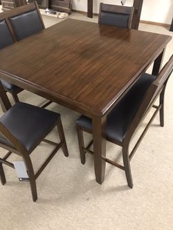 Beautiful cherry wood dining room set