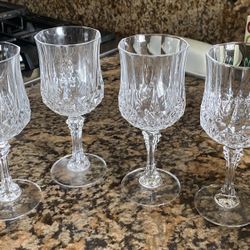 6 CDA Cristal D'Arques Glasses