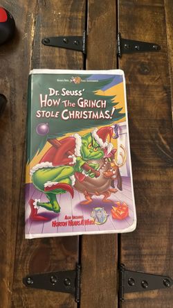 How The Grinch Stole Christmas VHS
