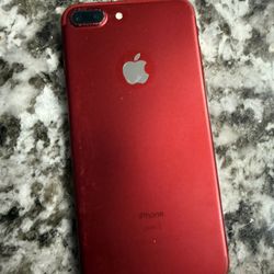 Red iPhone 7 Plus