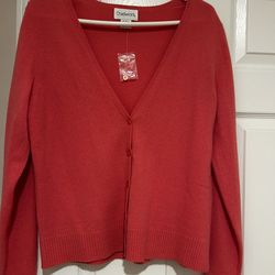 Cardigan Sweater, 100% Cashmere