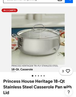 Princess house pots whole set all three