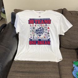 Size,2XL,2013 Spring Training, 30 Teams Won Dream T-Shirt.