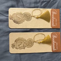 2 Metal Craft Bookmarkers