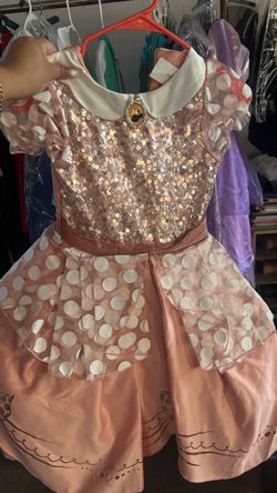 Disney Minnie Mouse Girls Sequin Dress Costume