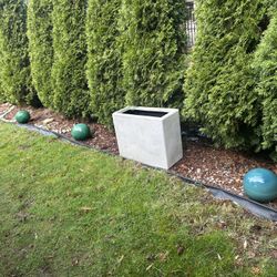 Ceramic Garden Balls - Garden Art  