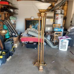 Gold fancy lamp