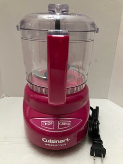 Cuisinart DLC-4A Mini-Prep Plus 3 Cup Food Processor Chopper Hot Pink DLC-2AWBC