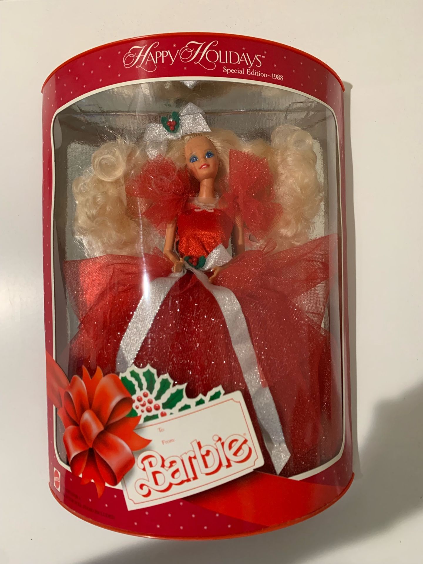 1988 Happy Holidays Special Edition Collector Barbie - Never Been Opened