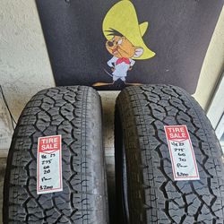 275/60/20 Goodyear Tires (2)