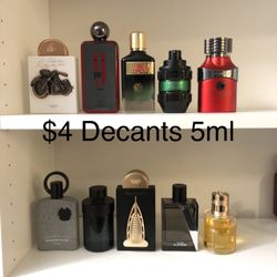 fragrance decants cologne perfume men 5ml