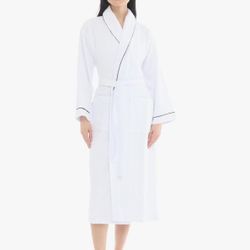Luxurious Womens Robe, 100% Turkish Cotton, Luxury Robe for Women, Terry Cloth Long Spa Bathrobe
