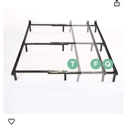 Adjustable Bed frame Twin/full/Queen AND Box Spring Easy Assembly