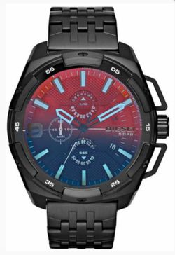 Diésel Heavyweight Black Chronograph Watch DZ4395