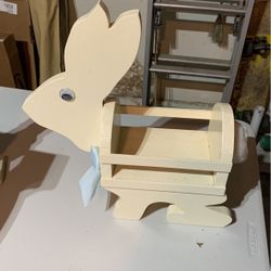 Easter Bunny Crib Or Flower Holder
