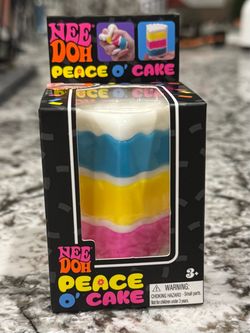 Nee Doh Peace O' Cake Stress Toy
