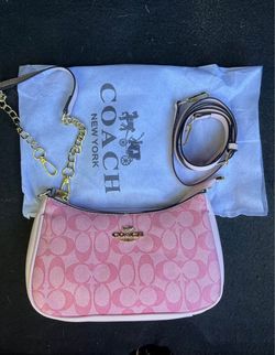 Pink Coach Bag