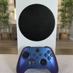 Xbox Series S Digital Edition Console with Special Edition Stellar Shift Controller and Cables