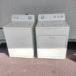 Whirlpool Commercial Quality, Super Capacity Plus Washer and Dryer Set
