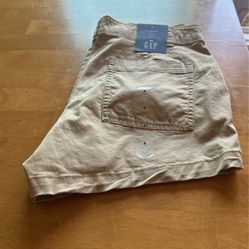 3” Short Stretch Mid Rise Size 8