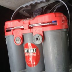 Optimum Red Battery 