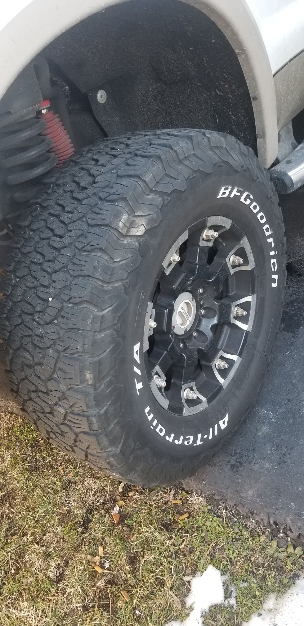 F250 rims and tires 8x170