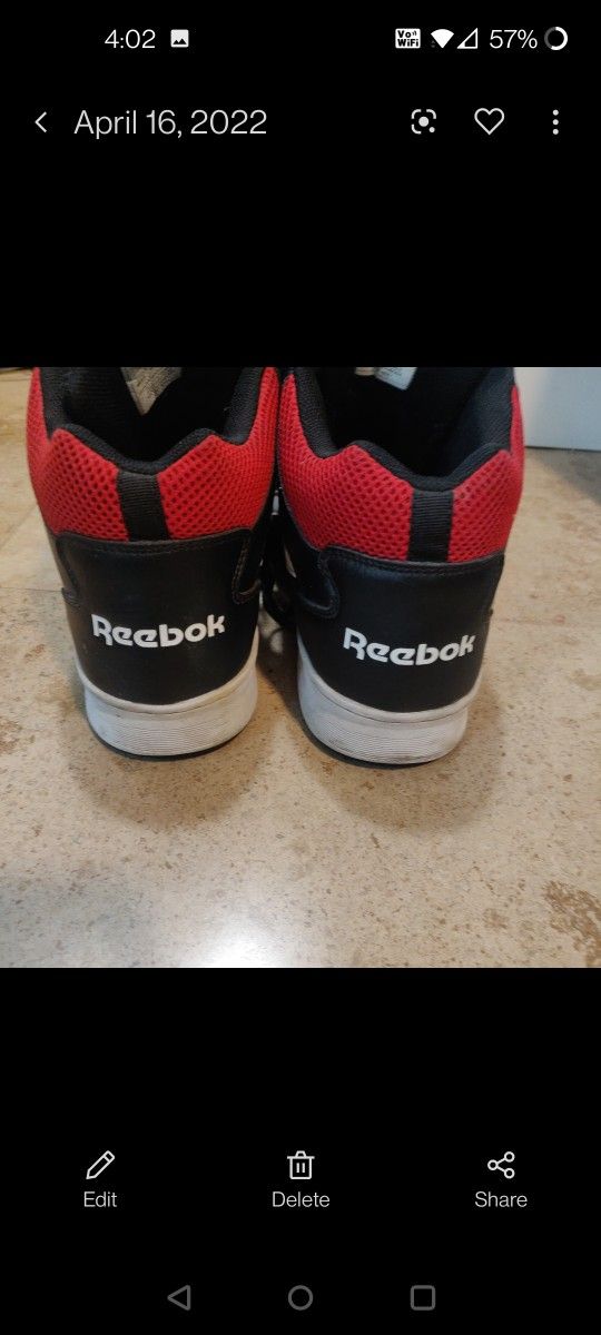 Reebok Safety Toe high top sneakers