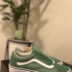 Old Skool Vans Green
