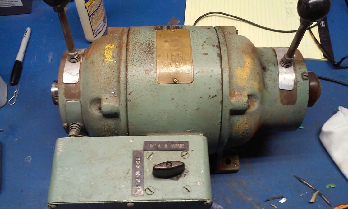 Crozier speed lathe