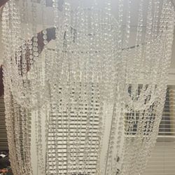 Wedding Chandelier - Faux Crystal 24"W