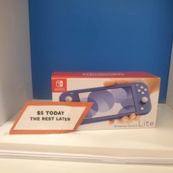 Nintendo Switch Lite New Gaming Console - Pay $5 today and the rest later!!