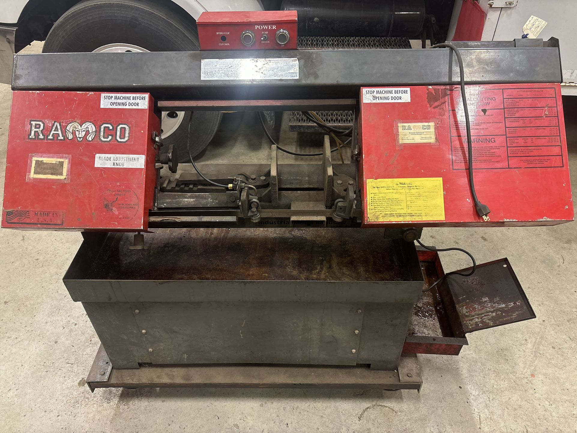 Ramco RS100P Bandsaw