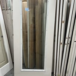 Search: Exterior door entry door front door patio doo side door full glass low-e rated 35-3/4x 79”fiberglass   Description: I have a Door comes with d