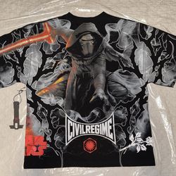 New Civil Regime x Star Wars Kylo Ren Shirt - Size S