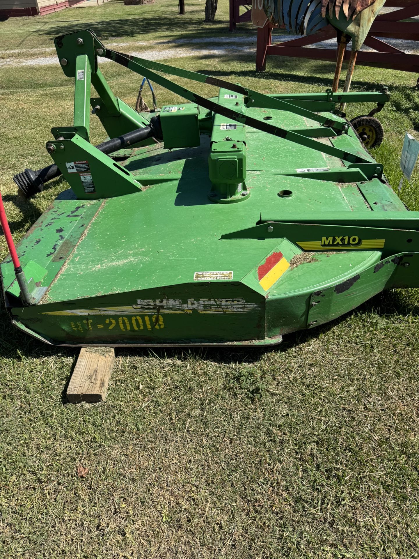 10’ JD Bush Hog