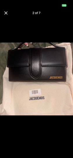 Jacquemus Le Grande Bambino Black Leather Crossbody Bag