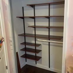 Closet shelves