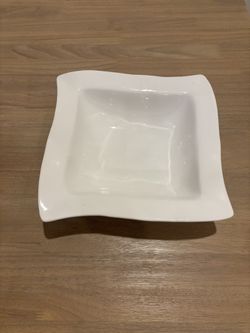 GF Faiancas Neto & Gomes Portugal medium White  Serving Bowl 