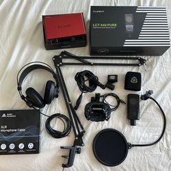 Home Recording Setup (LCT 440 and FocusRite)