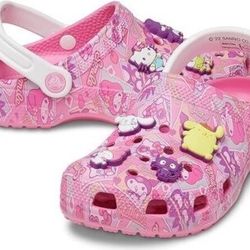 Crocs Sanrio Hello Kitty & Friends Classic Clogs juniors size 5 women size 7