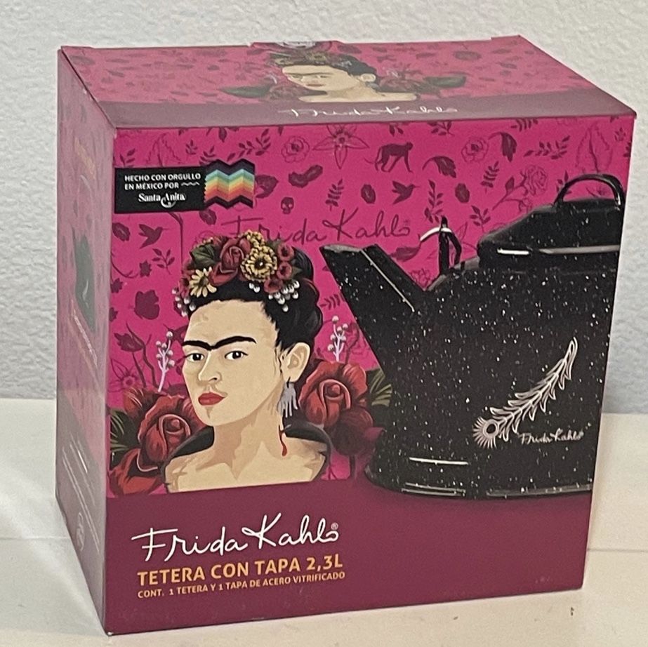 New Frida Kahlo tetera With Lid Tea Coffee pot Kettle