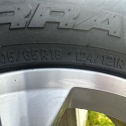Factory Chevy Alloys And Tires 