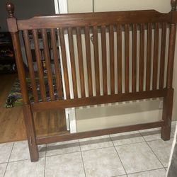 Wood Queen Bed Frame