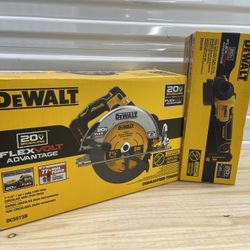 Dewalt Flexvolt Advantage Circular Saw And Grinder  (tool Only)