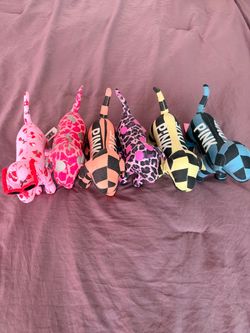 Victoria's Secret PINK Dog Plush Lot of 6